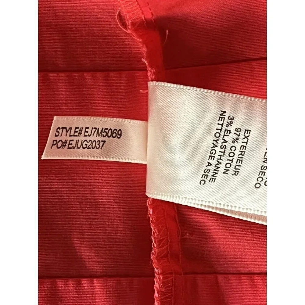 Eliza J Women's Pink Cotton Flouncy Ruffle Fit & Flare Sundress Dress Size 16 - Picture 5 of 12